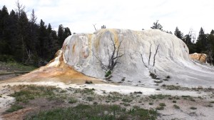 Dome Terrace at Mammoth Springs