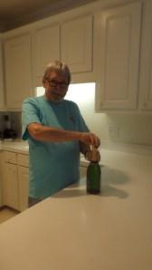Walt Opening the Cuvee