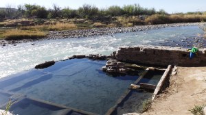 Abandoned Hot Springs Resort ... Too Shallow To Get Naked In ... Which Is Why They Went Broke.