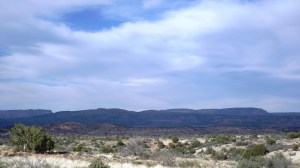 Looking South from Cottonwood Camp