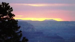A Limp Sunset from Yaki Point