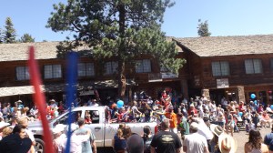 Incoming! (Note the blue blur a couple of inches left of the neon sign)