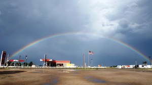 A Monsoon Rainbow in Colorado