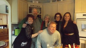 Jen, Art, Gigi, Julee, Stephanie, and Some Old Fool