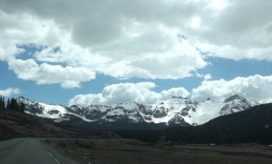 Descent from the Summit of Monarch Pass