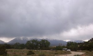 Storm Moving into Salida Camp