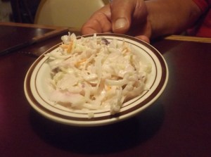 TC's Wonderful Coleslaw (That's My Hand ... Been a Good Summer for Tanning)